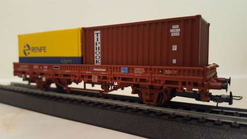 Electrotren Container Wagon (Boxed)