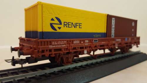 Electrotren Container Wagon (Boxed)