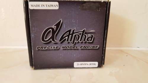 Alpha 21-BN3PA (RTR) Nitro Motor