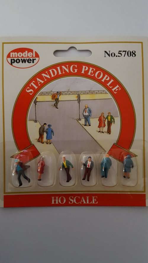 Standing People Set of 6