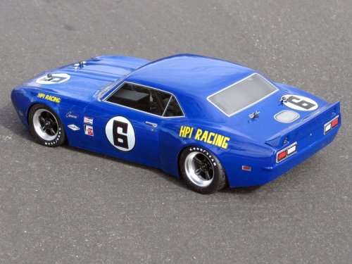 HPI - 1968 CHEVROLET® CAMARO CLEAR BODY (200mm/210mm)