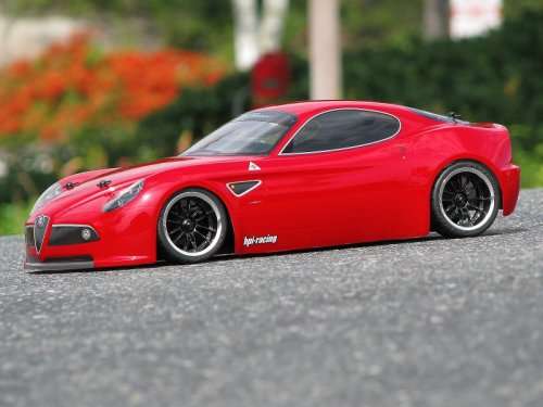 HPI - ALFA ROMEO 8C COMPETIZIONE CLEAR BODY (200mm)