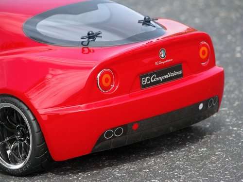HPI - ALFA ROMEO 8C COMPETIZIONE CLEAR BODY (200mm)