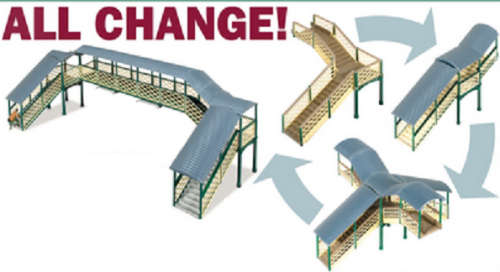 Ratio - Modular Covered Footbridge Kit