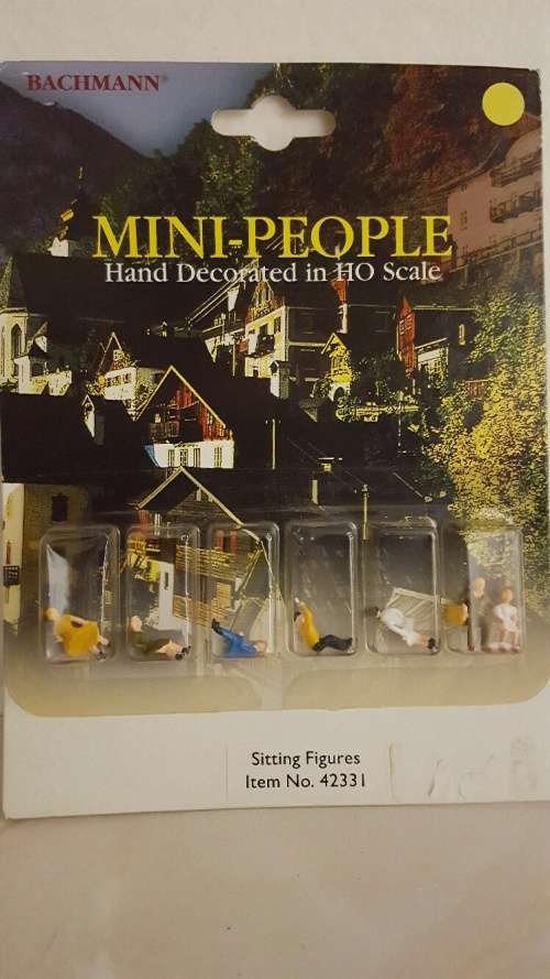 Bachmann Sitting Figures (Set of 6)