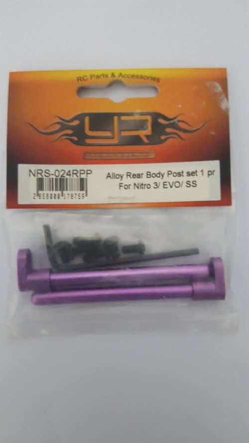 Yeah Racing - Alloy Rear Body Post Set For HPI.