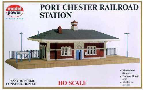 Port Chester Railroad Station - Kit  (NEW IN BOX)