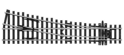 Peco SL-91 Streamline Small Radius Right Hand Point Insulfrog.