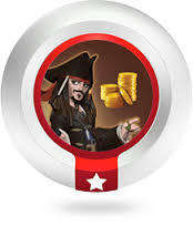 DISNEY INFINITY GAME JACK SPARROW POWER DISC