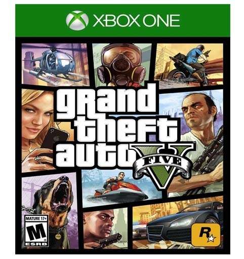 GRAND THEFT AUTO 5 - GTA V XBOX ONE GAME (BRAND NEW SEALED)