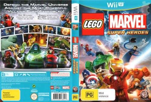 LEGO MARVEL SUPER HEROES GAME FOR WII U