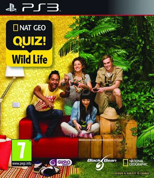 NAT GEO QUIZ WILD LIFE GAME FOR PS3