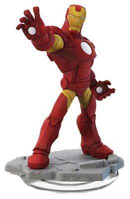 DISNEY INFINITY MARVEL SUPER HEROES 2.0 GAME IRON MAN FIGURE