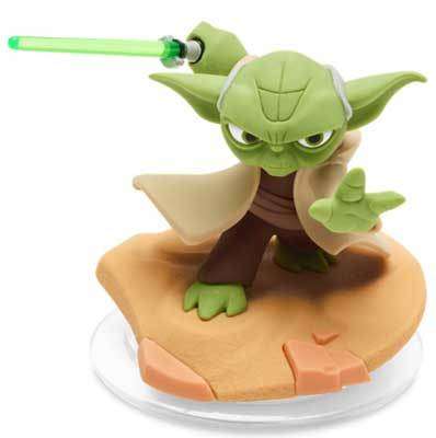 DISNEY INFINITY 3.0 GAME YODA FIGURE