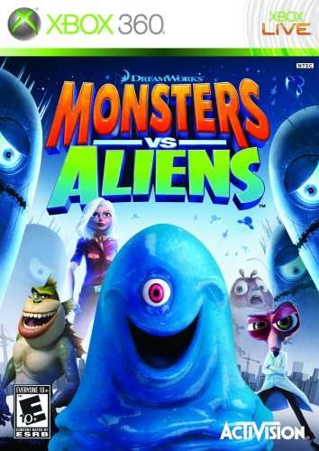 MONSTERS VS ALIENS GAME FOR XBOX 360