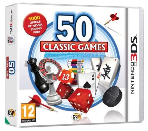 NINTENDO 3DS 50 CLASSIC GAMES