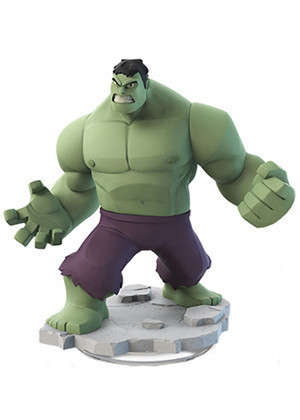 DISNEY INFINITY MARVEL SUPER HEROES 2.0 GAME HULK FIGURE