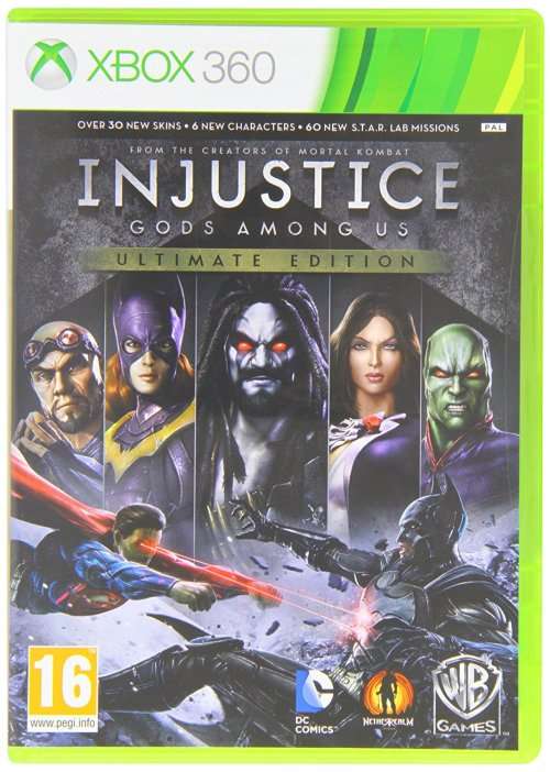 INJUSTICE GODS AMONG US ULTIMATE EDITION  GAME FOR XBOX 360