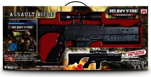 PLAYSTATION 3 HEAVY FIRE WIRELESS ASSAULT RIFLE / GUN (PS3)
