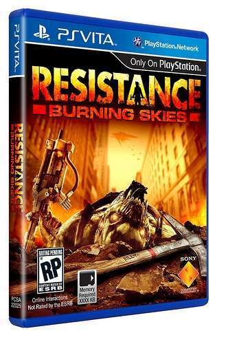 RESISTANCE BURNING SKIES GAME FOR PLAYSTATION VITA (PSVITA)