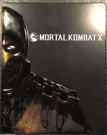 MORTAL KOMBAT X STEEL CASE EDITION GAME FOR PS4