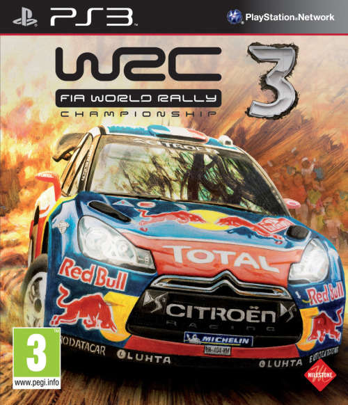 WRC 3 FIA WORLD RALLY CHAMPIONSHIP GAME FOR PS3