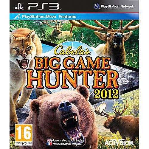 CABELA'S BIG GAME HUNTER 2012 GAME FOR PS3