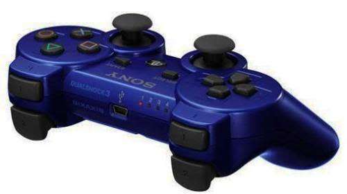SONY PLAYSTATION 3 (PS3) DUALSHOCK 3 WIRELESS CONTROLLER AZURITE BLUE