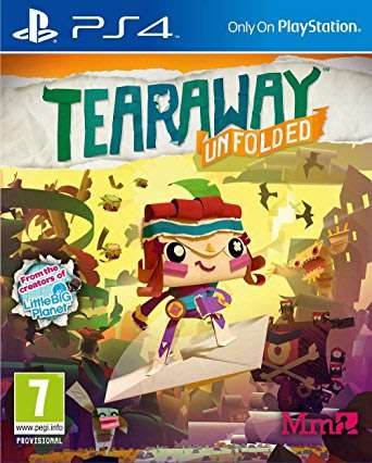 TEARAWAY UNFOLDED GAME FOR PS4