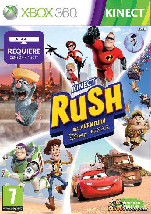 KINECT RUSH: A DISNY PIXAR ADVENTURE GAME FOR XBOX 360