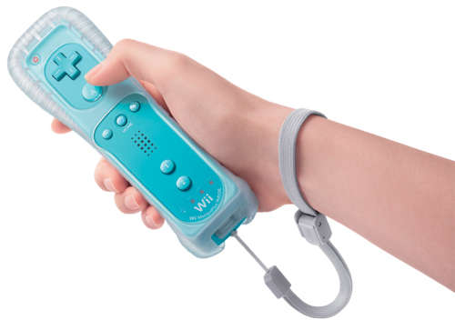 OFFICIAL WII REMOTE MOTION PLUS (BLUE)