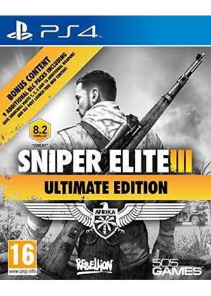 SNIPER ELITE III / 3 : ULTIMATE EIDITION GAME FOR PS4