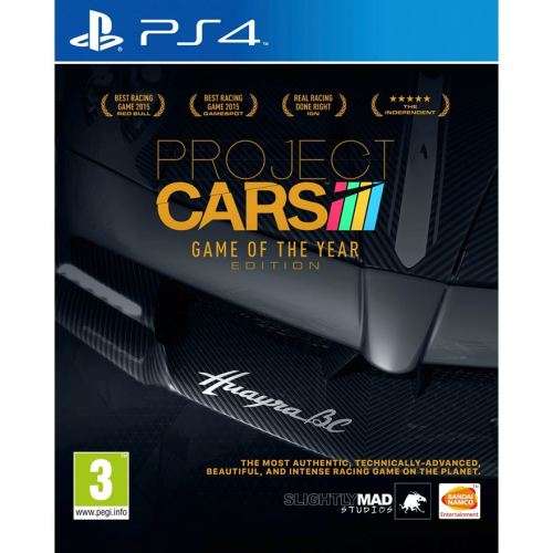PROJECT CARS (GAME OF THE YEAR EDITION) GAME FOR PS4