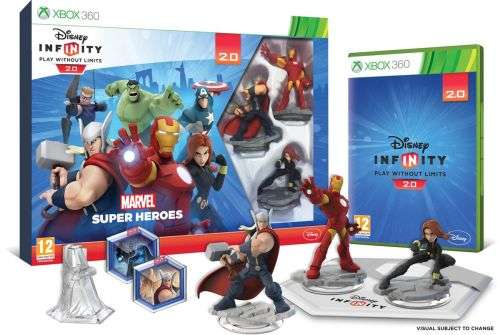 DISNEY INFINITY MARVEL SUPER HEROES (2.0) STARTER PACK GAME FOR XBOX 360