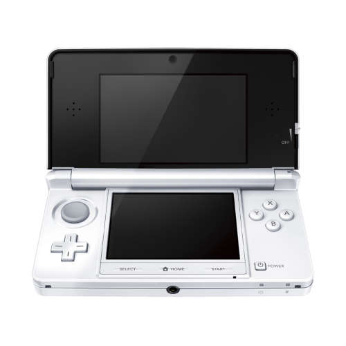 NINTENDO 3DS CONSOLE WITH CHARGER (WHITE)