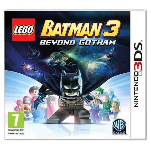 LEGO BATMAN 3 : BEYOND GOTHAM GAME FOR NINTENDO 3DS