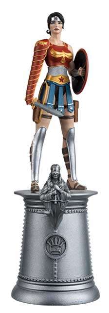 EAGLEMOSS DC COMICS CHESS COLLECTABLE FIGURE **WONDER WOMAN** (WHITE QUEEN)