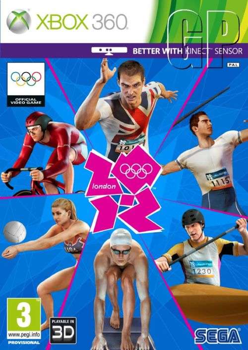 LONDON 2012 GAME FOR XBOX 360