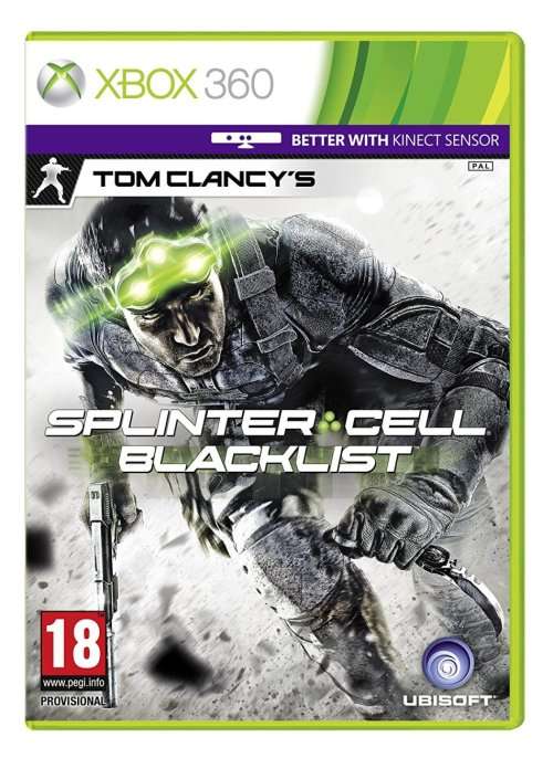 TOM CLANCYS SPLINTER CELL BLACKLIST GAME FOR XBOX 360