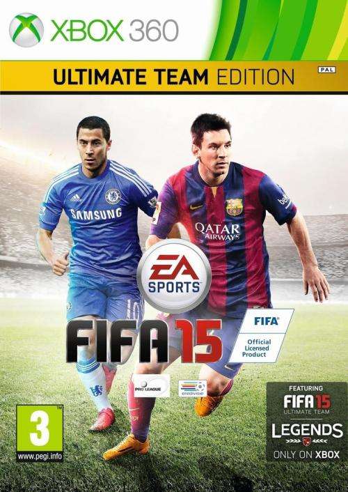FIFA 15 GAME FOR XBOX 360