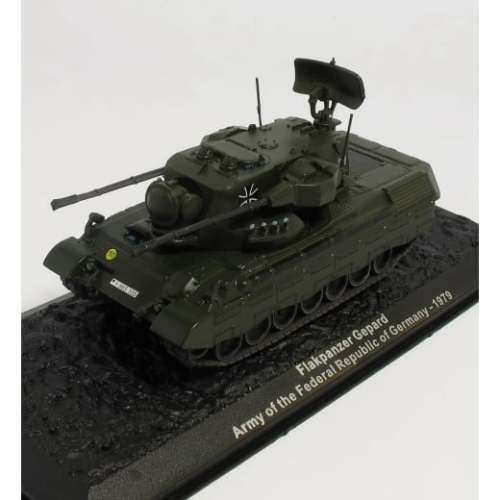 MILITARY DIECAST MODEL TANK COLLECTION (FLAKPANZER GEPARD)