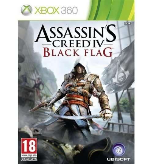 ASSASSINS CREED IV BLACK FLAG GAME FOR XBOX 360