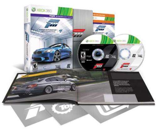 FORZA MOTORSPORT 4 LIMITED COLLECTOR'S EDITION GAME FOR XBOX 360