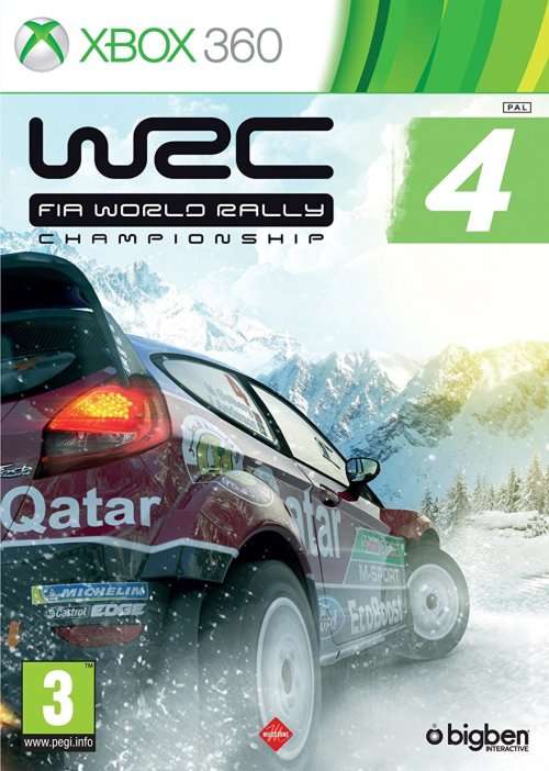 WRC 4 FIA WORLD RALLY CHAMPIONSHIP GAME FOR XBOX 360
