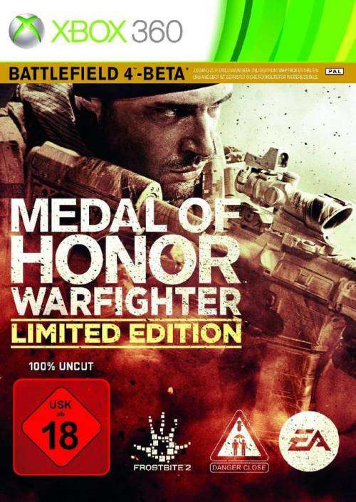 MEDAL OF HONOR WARFIGHTER GAME FOR XBOX 360