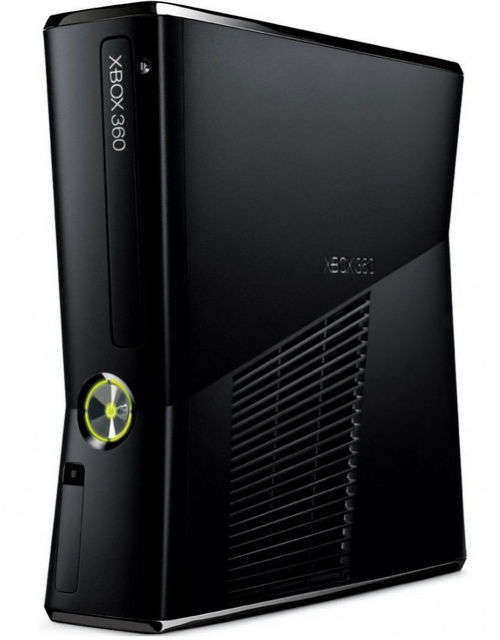 XBOX 360 SLIM CONSOLE WITH POWER SUPPLY ONLY