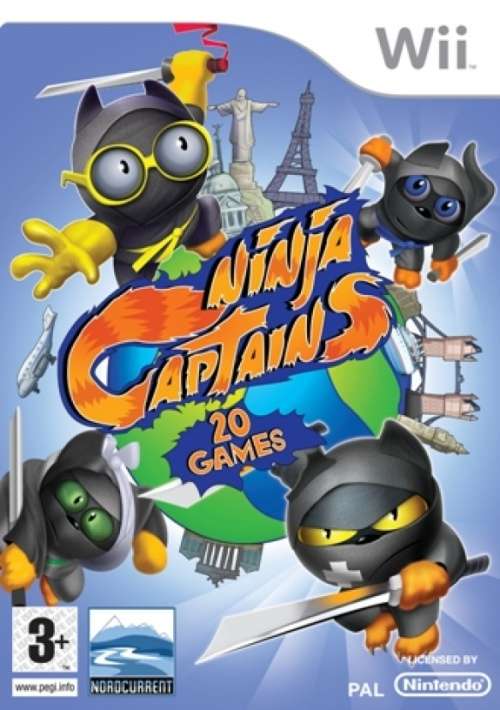 NINJA CAPTAINS GAME FOR WII