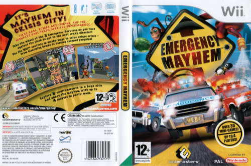 EMERGENCY MAYHEM GAME FOR WII