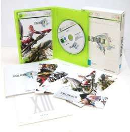 FINAL FANTASY XIII GAME FOR XBOX 360 WITH ART BOOK + SOUND TRACK CD