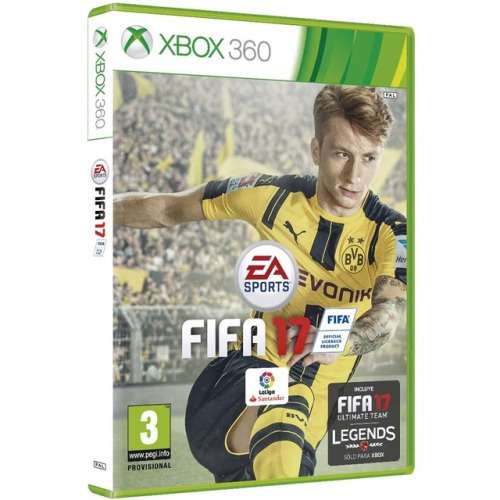 FIFA 17 GAME FOR XBOX 360